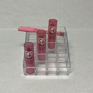 12 grid tiered Clear acrylic lipstick vanity makeup organizer